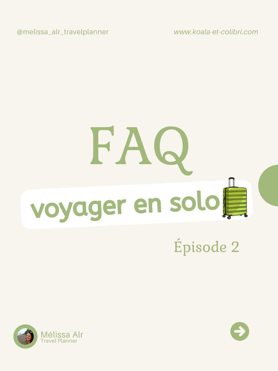On m’a posé tellement de questions sur le voyage solo que l’épisode 2 s’imposait. 😅

Budget, langue, famille qui s’inquiète…

J’y réponds sans filtre dans ce carrousel.

Parce que voyager seule, ça se prépare. Et une fois que tu as les bonnes réponses, plus grand chose ne peut te bloquer. 🤍

Tu connais quelqu’un qui rêve de voyager seule mais qui hésite encore ? Tague-la ici, ce post est fait pour elle. 👇