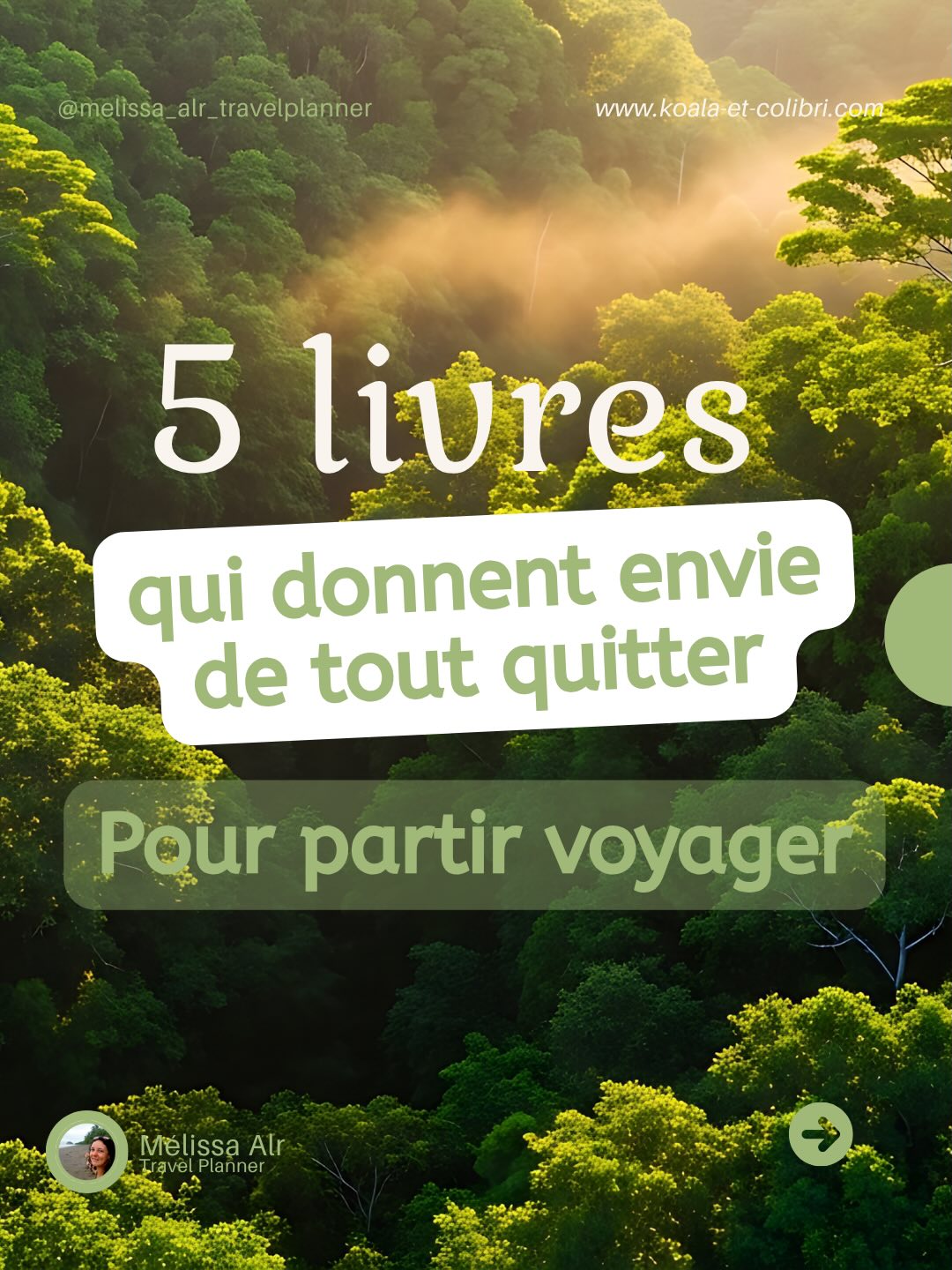 Certains livres, tu les fermes et tu n’es plus tout à fait la même. 📖 

Ils ne t’apprennent pas à voyager. Ils te donnent juste envie de le faire. Vraiment. 

Ces 5-là m’ont marquée. 

Et je parie qu’au moins un d’entre eux va allumer quelque chose en toi. 

Tu les as lus ? Tu en connais d’autres qui méritent d’être dans cette liste ? Dis-moi tout en commentaire 👇