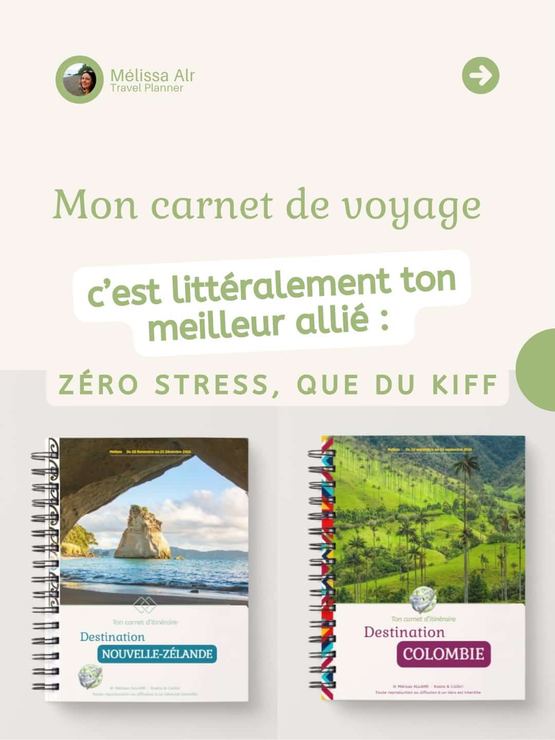 Imagine partir en sachant exactement quoi faire, quand et comment.

Parce qu’un voyage, ça ne devrait jamais commencer par :

❌ des heures de recherches

❌ des doutes à chaque décision

❌ la peur de mal faire ou d’oublier un truc important

Ce carnet, je l’ai pensé pour que tu puisses :

✔️ gagner du temps avant de partir

✔️ éviter les erreurs qui coûtent cher

✔️ savoir quoi faire, quand et comment

✔️ profiter à fond, sans te prendre la tête

Tout est clair, structuré, testé.

Tu ne pars pas “au hasard”, tu pars en confiance ✨

👉 Commente “Carnet de voyage” si tu veux en savoir plus sur mon offre

📤 Partage ce post à ta pote qui rêve de partir mais n’a clairement pas le temps d’organiser son départ

Zéro charge mentale.

Juste l’aventure. 💙